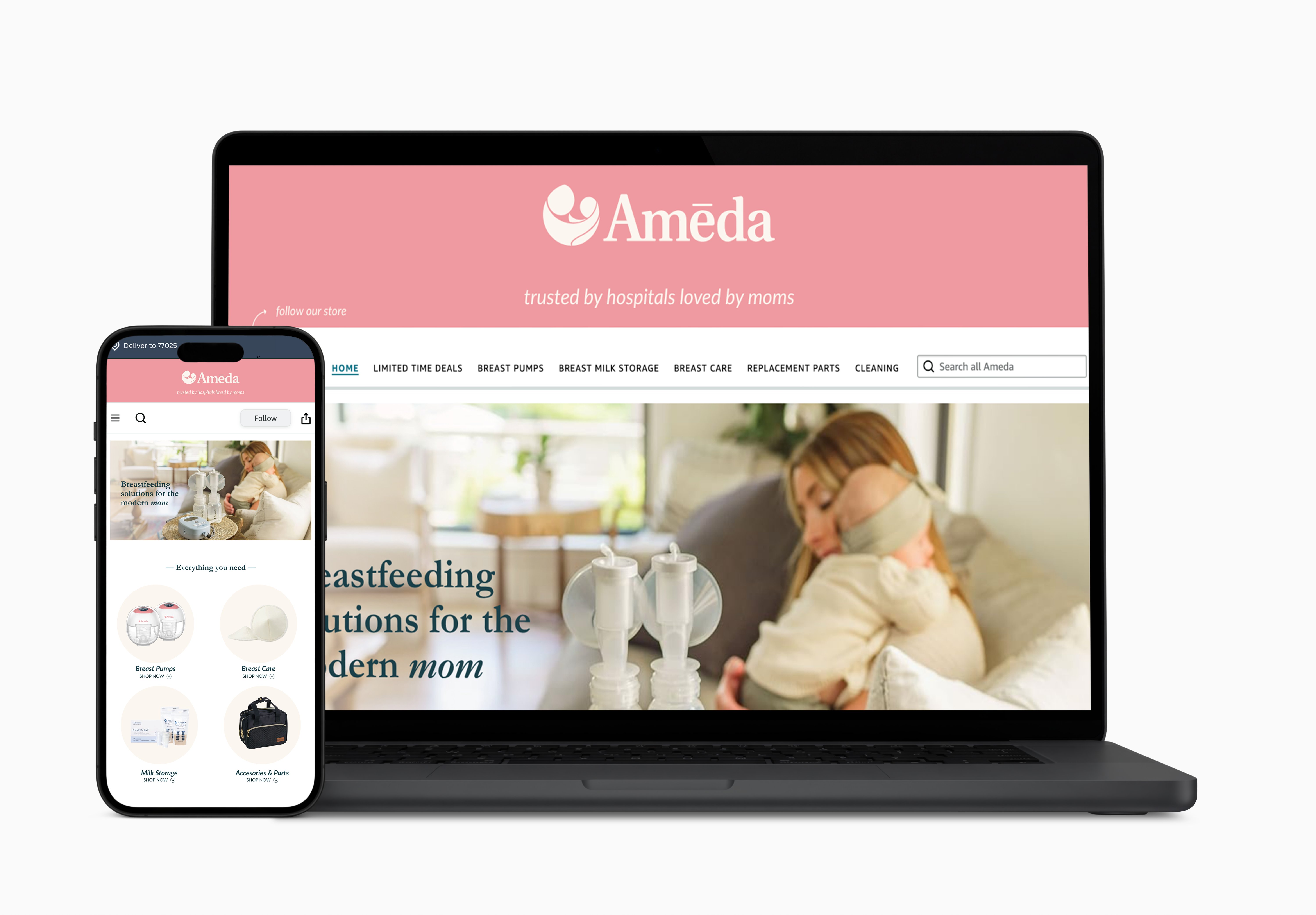 Ameda product imagery