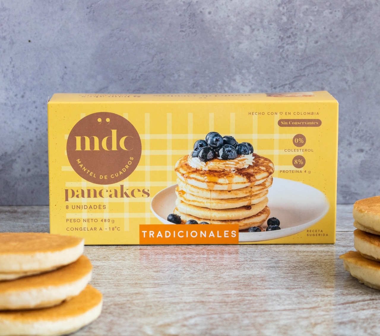 Mantel de Cuadros packaging design